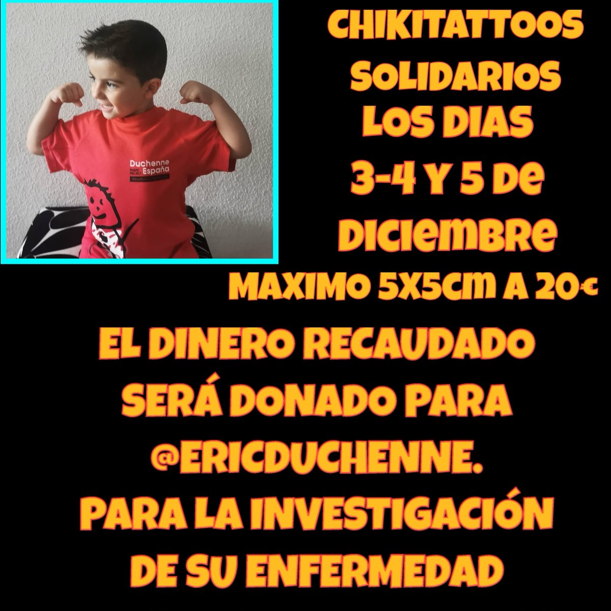 ramos_rod81's tweet photo. Evento solidario para recaudar fondos para la distrofina muscular de Duchenne. https://t.co/um1UmxUOKZ