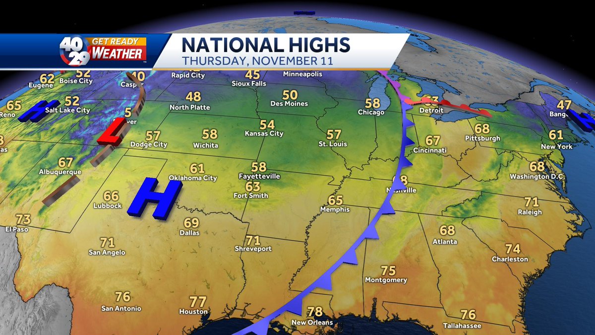 4029Laura's tweet photo. Big cool down starts Thursday. https://t.co/6BP4H0tPC7