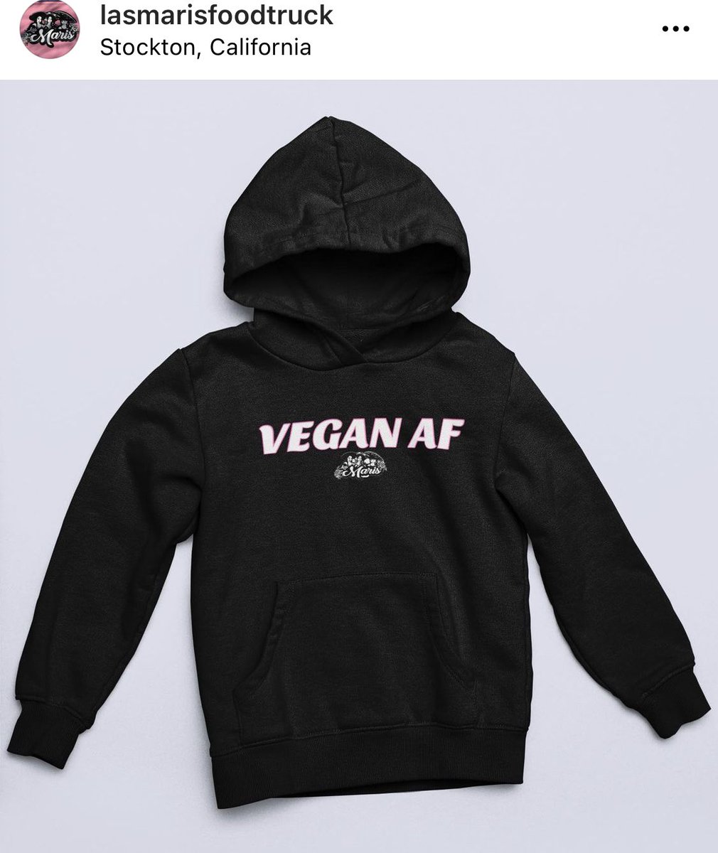 maris_las's tweet photo. Las Mari’s “Vegan AF” Hoodies , out NOW ! ☺️❤️

https://t.co/gZUOsdseGV https://t.co/l4PqrdEagn