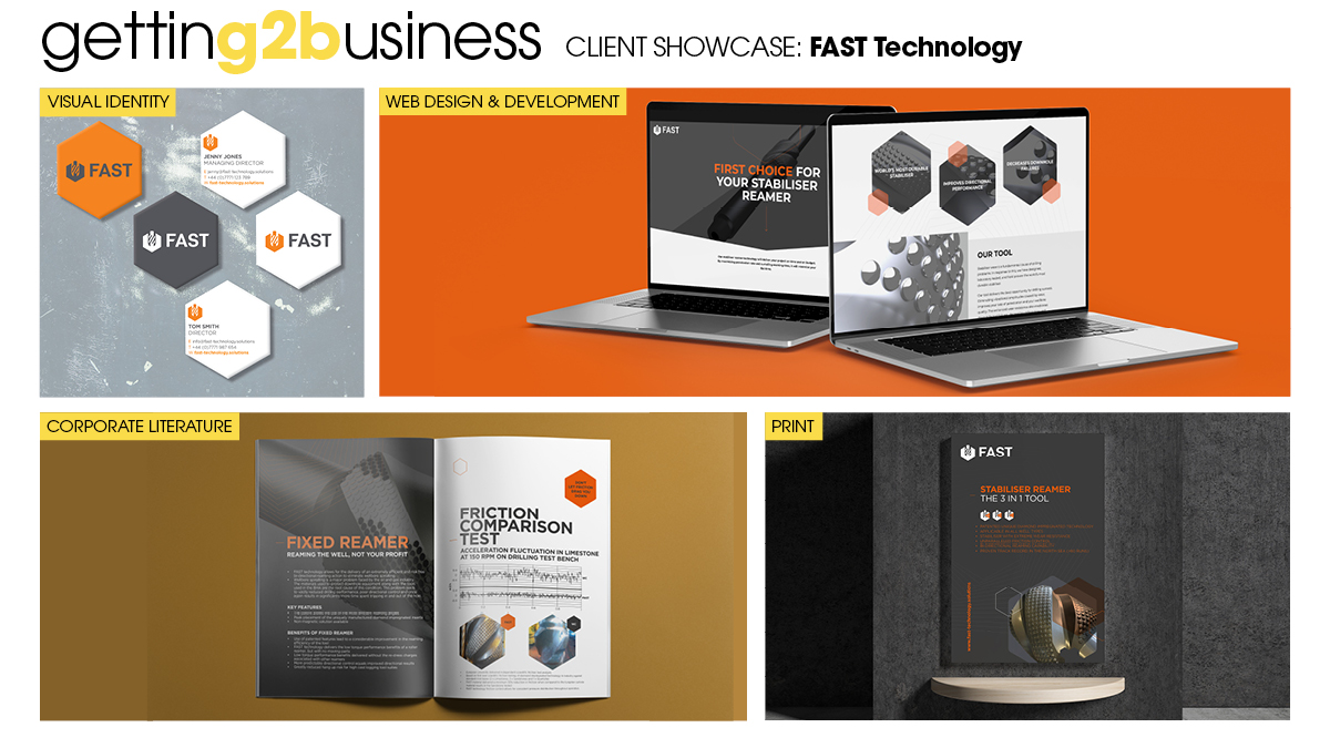 GETTING2BUSINESS | FAST TECHNOLOGY is a great example of how we help clients solve challenges. A marketing strategy, refreshed VI, new website &amp; impactful sales toolkit, helped FAST achieve market penetration for its revolutionary tool. More work here: g2bmarketing.com/our-work/