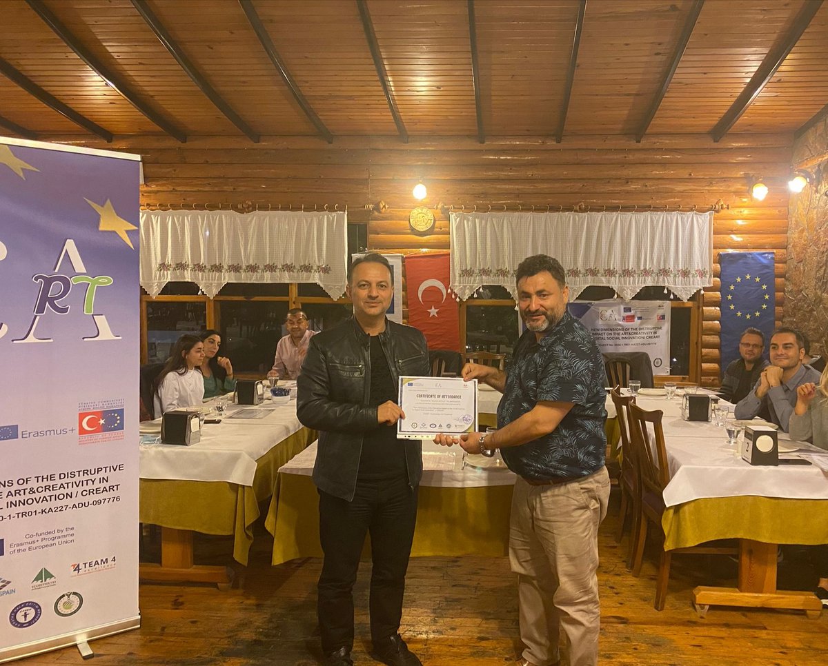 Saricam_HEM's tweet photo. 🇹🇷 Türkiye Ulusal Ajansı tarafından desteklenen 🇪🇺#ErasmusPlus #CreArt projesinin başlangıç toplantısı Mersin'de gerçekleştirildi.
Proje No:2020-1-TR01-KA227-ADU-097776
Bilgi için👇
crearterasmus. eu
@ulusalajans @epaletr @AdanaMem #yetiskinegitimi https://t.co/6tFVYkGfcP