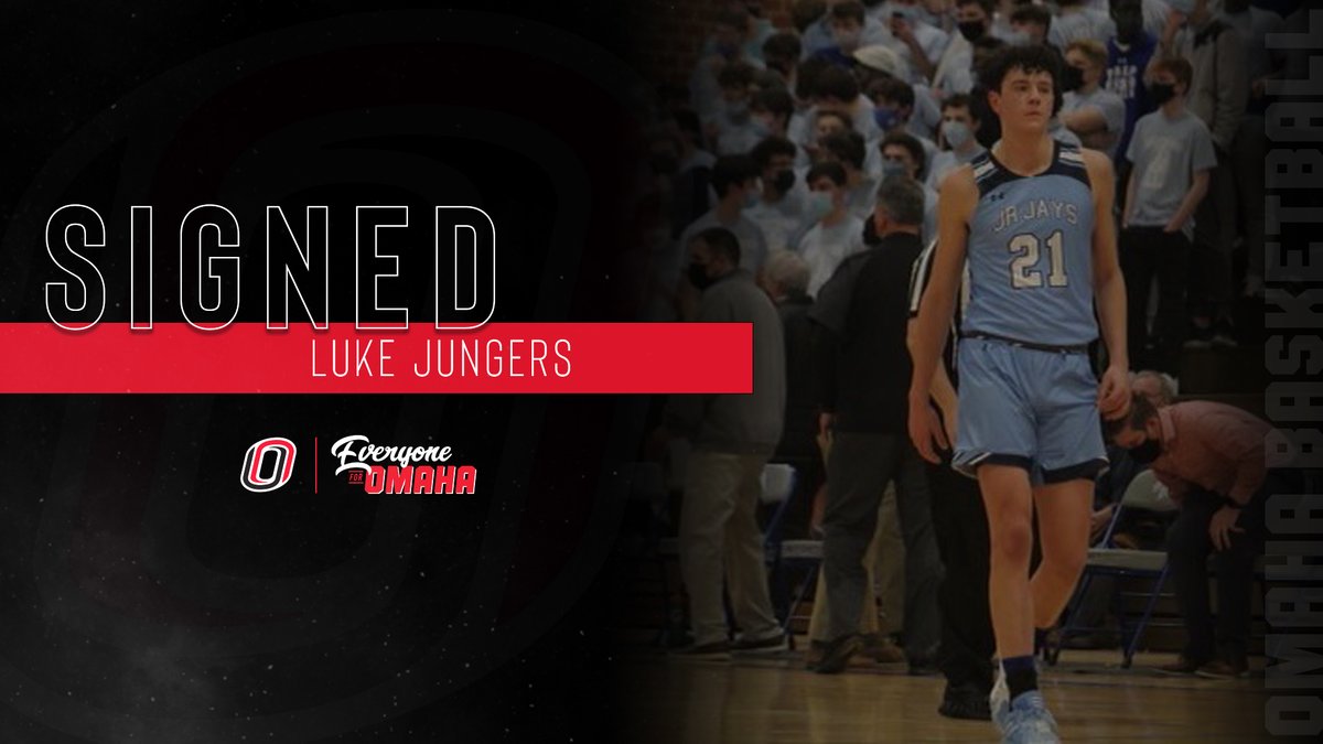 OmahaMBB's tweet photo. 𝓢𝓲𝓰𝓷𝓮𝓭 🖊️ Welcome to the Maverick family, Luke Jungers!

Jungers is a two-time district champ out of Creighton Prep.

#EveryoneForOmaha | #OmahaMBB https://t.co/kVSrA4UfaV