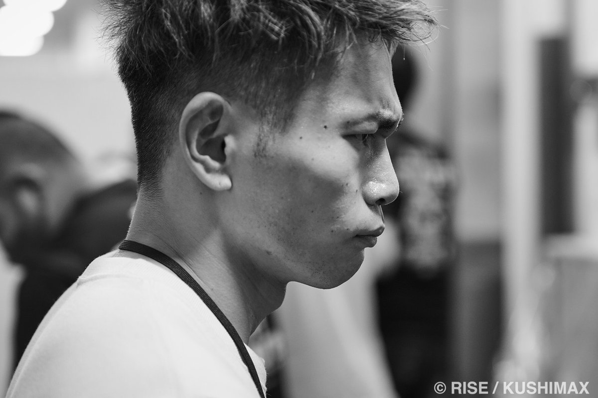 kushima_makoto's tweet photo. “RISE.152”
#山科直史 x #杉山豪基 

#rise #rise152 #kickboxing #karate #boxing #mma #backstage #blackandwhite https://t.co/EAhUmQMm2m