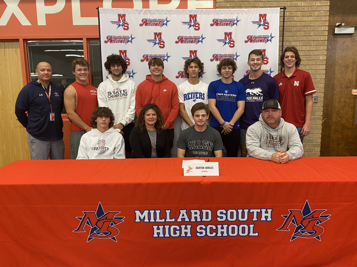 MSHSactivities's tweet image. Congrats to Ashton Jorges! Ashton is headed to @Allen_County to play for Red Devil Baseball while continuing his academic career. We're looking forward to watching Allen behind home plate in his final season as a Patriot! @MSHS_Baseball