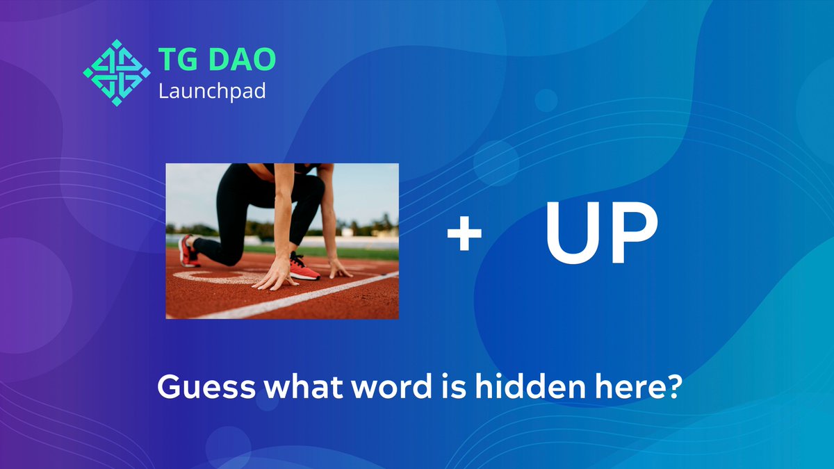 tgdaopad's tweet photo. Guess the word behind the riddle…

Rules:
🔥Write your answer in the comments below and add #tgdao #TGDAOlaunchpad 
🔥Cross your fingers and wait 

The winner will be chosen randomly and announced on Friday💥

🤑🤑🤑- $10 https://t.co/YszmWSprfb