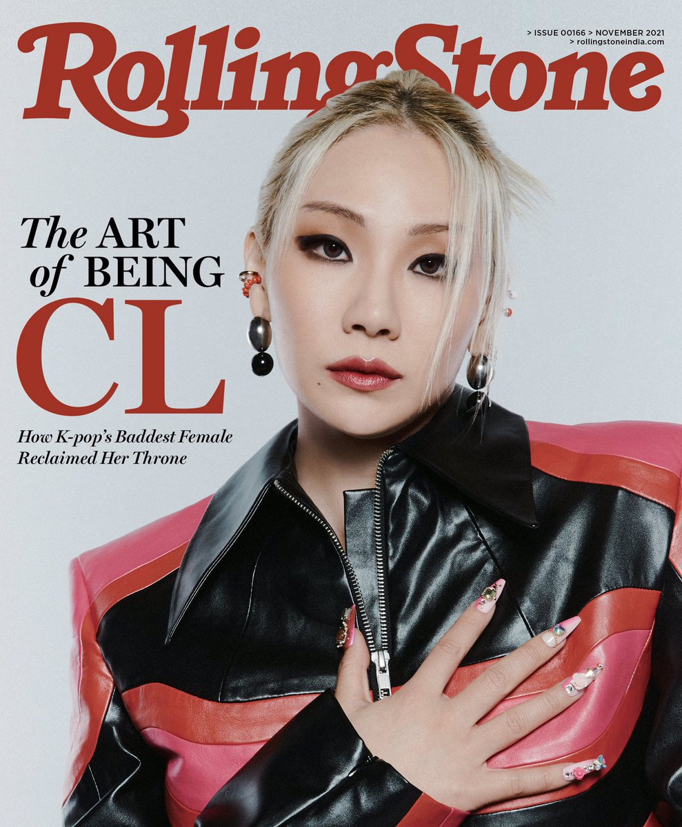 CLTurkey's tweet image. 211110 CL, Hindistan Rolling Stone dergisinin kapağında yer aldı! 

 #CL #씨엘 #CLxRollingStoneIndia