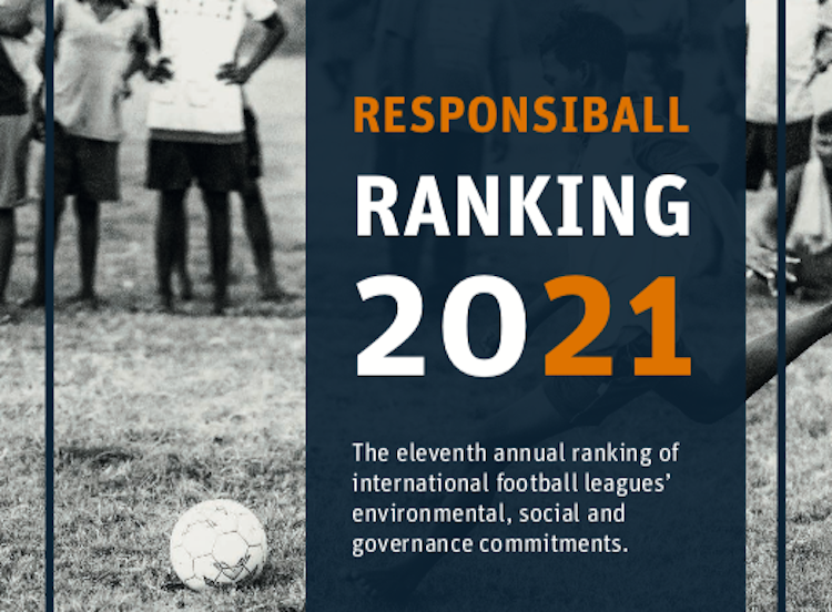 It's here!💥

The 2021 RESPONSIBALL Ranking is now available. 

We invite you to take a look at how men's and women's football leagues scored in our annual ESG ranking.

responsiball.org/news/the-2021-…