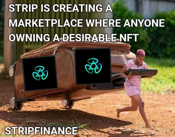 CletusP85684376's tweet photo. #stripfinance, has saved NFT  From great tragedy, all thanks to #stripfinance for making it possible for #NFT  to sell and sell their NFT on their platform without stress.
#stripfinance #stripsqaud $strip
Join us via Twitter>@StripFinance https://t.co/QeylFJiz1b
