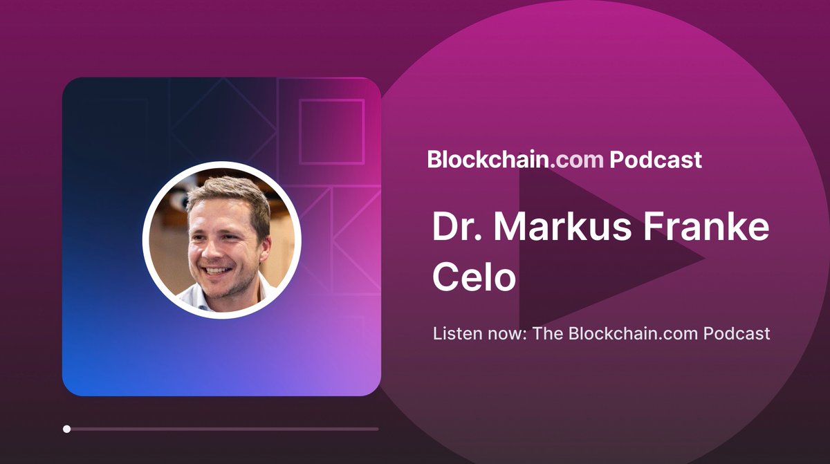 🎙️  Dive into the critical questions around the design of stablecoins and what the future holds for stablecoin development in our latest podcast episode with Dr. Markus Franke, Co-creator of <a href="/CeloOrg/">Celo</a>. 

Listen now. bit.ly/3wwPZiC