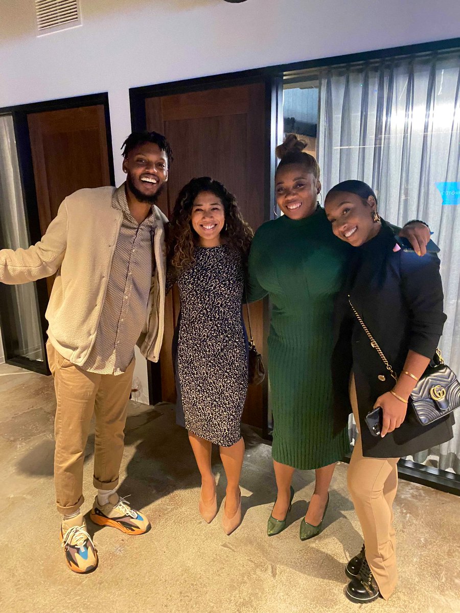 brittianycierra's tweet image. The Blavity team worked and played hard at the #Afrotech2021 DC happy hour last night. 

In true DC fashion I was named “Green Dress”.