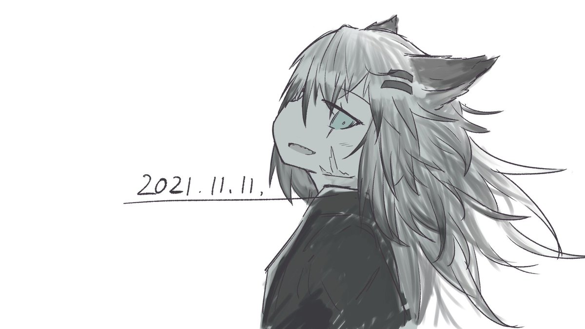 顔が好きな女、顔だけ描きたくなるな 