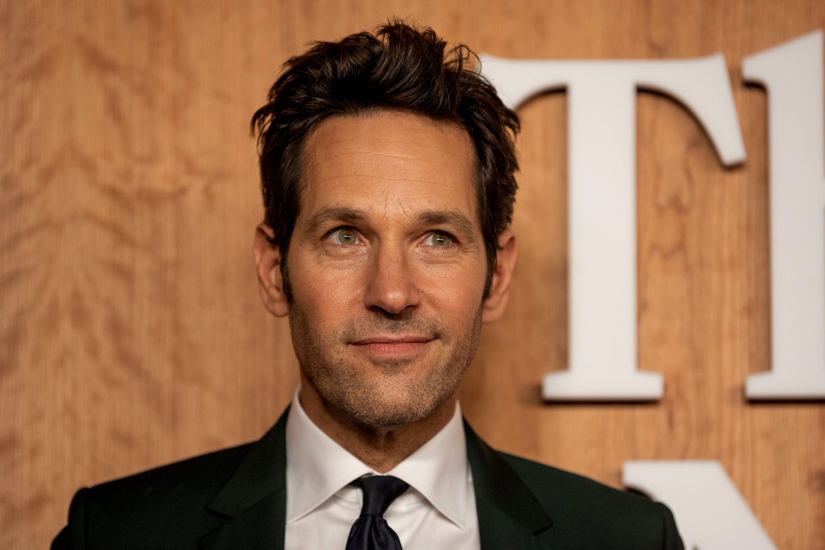 THR's tweet photo. Paul Rudd is People's Sexiest Man Alive. "I'm going to own this," he said. "I'm not going to try to be like 'Oh, I'm so modest.' I'm getting business cards made. But all of my friends will destroy me, and I expect them to" https://t.co/ld7B3WfaaC https://t.co/ROzq4E9iXO