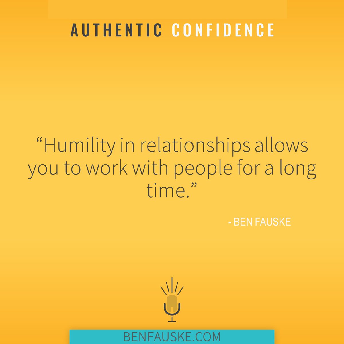 #authenticconfidence