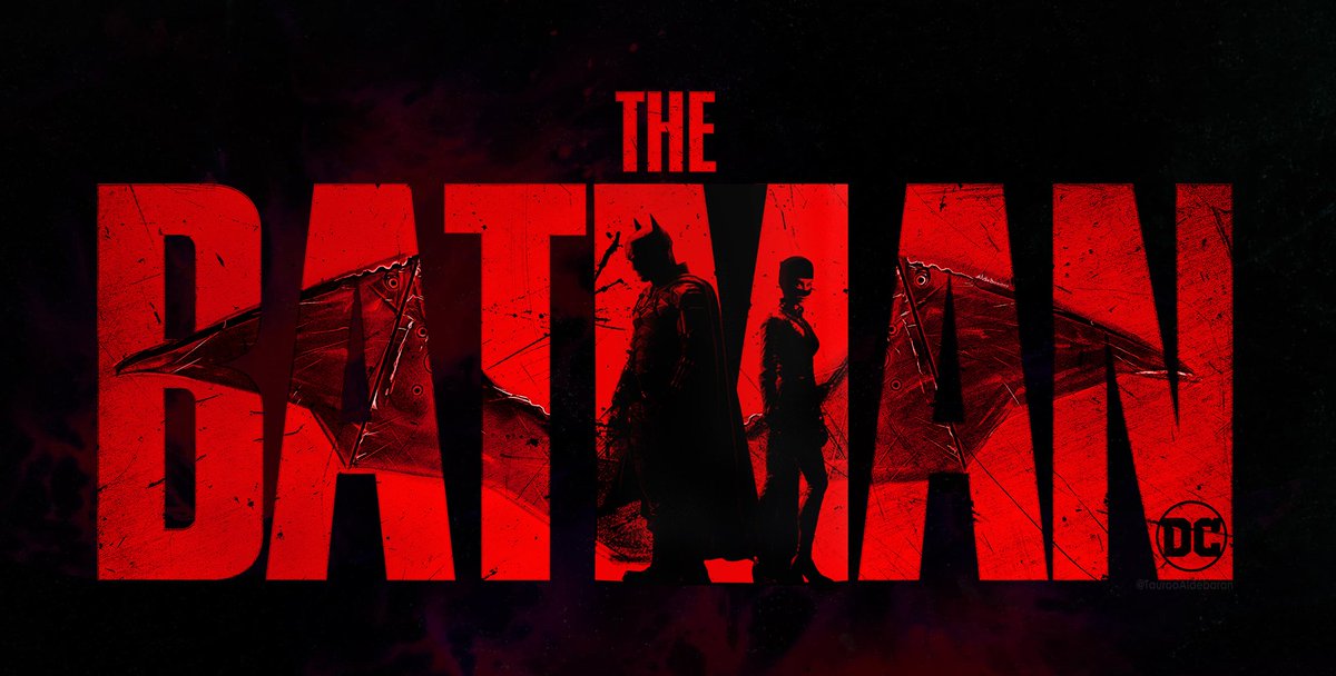 Nuevo poster #TheBatman y un detalle del #Batarang y #Catwoman en el logo de la cinta