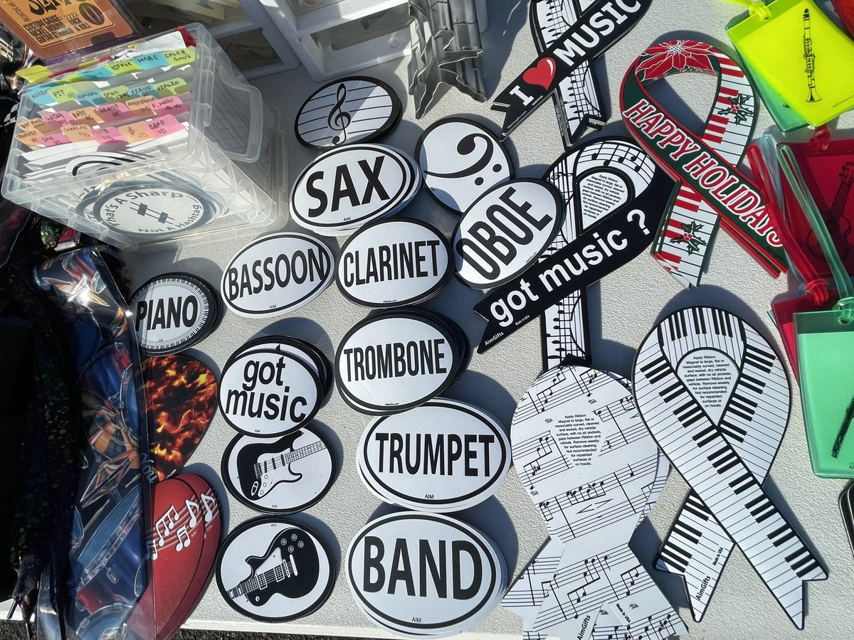WaldensMusic's tweet photo. Man, Twitter only lets us add 4 photos at a time. 

We have a LOT of new items coming your way this weekend at #Cavalcade championships in @Hersheypark Stadium!!

Portion of all proceeds will support Cavalcade of Bands! https://t.co/qvKdZfihiQ