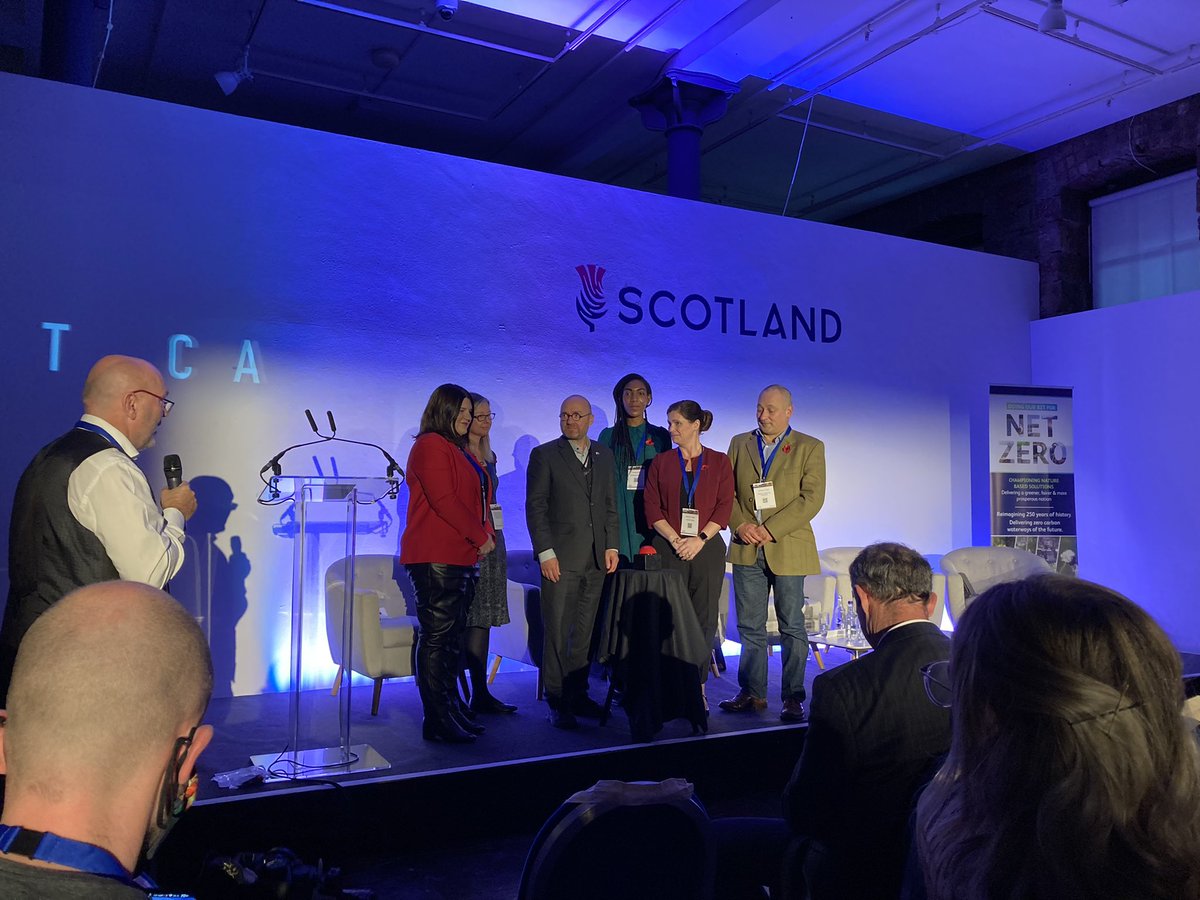 bioregen's tweet photo. Great to be at the @scottishcanals switch-on of the world’s first #smartcanal for @COP26 transport day and represent the @SuricatesNWE project with @StrathCivEng in which we collaborate on #NatureBasedSolutions to #reuse #sediments https://t.co/bH9mmRmfgi