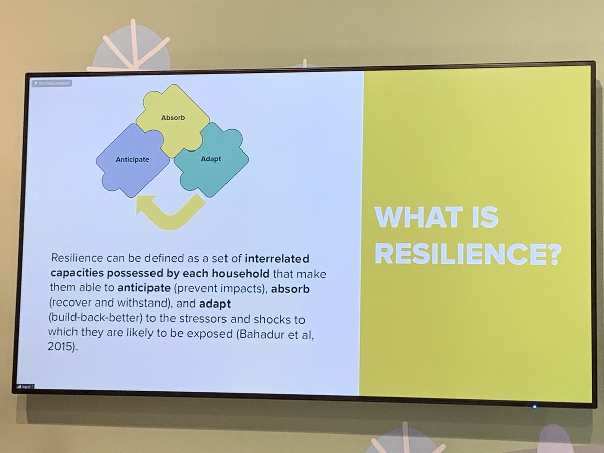 New IFAD’s household resilience measurement tool presented at #cop26. But the big question is when should we invest in macro level tool that can be used by everyone? ⁦<a href="/FAO/">Food and Agriculture Organization</a>⁩ ⁦<a href="/Oxfam/">Oxfam International</a>⁩ ⁦<a href="/mercycorps/">Mercy Corps</a>⁩ ⁦<a href="/WFP/">World Food Programme</a>⁩ ?