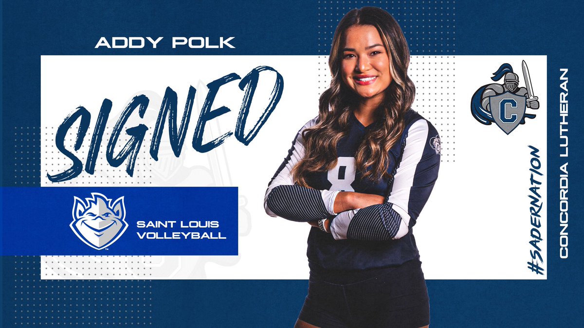 Number 3️⃣… 

Congrats to Addy Polk who has signed with Saint Louis University!!! 

#SaderNation #NationalSigningDay