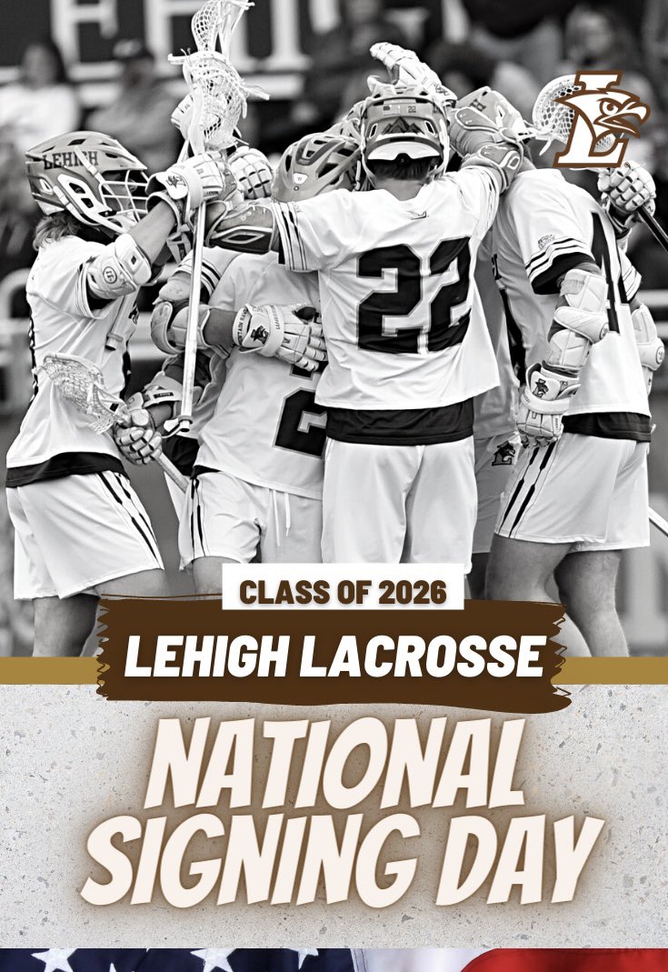 Today, the Lehigh Lacrosse Class of 2026 puts pen to paper. We are fired up to add these special young men and their families to ours! 

🤝 ➡️ ✍️

#NLI #SigningDay #MtnHawkFamily