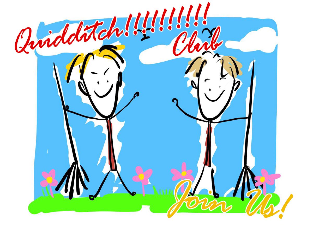 Carter_HGWZ2's tweet photo. #Club_Hgwz2

เช้าวันหนึ่งที่อากาศแจ่มใส 

โปสเตอร์ชมรมควิดดิชสีสดถูกแปะกระจายอยู่ทั่วโรงเรียน ไม่ว่าจะเป็นห้องโถงรับประทานอาหาร ระเบียงทางเดิน กรอบรูปทางเข้าออกหอพัก หรือกระทั่งห้องนั่งเล่นของแต่ละบ้าน และห้องน้ำ

[ดูเหมือนจะมีรายละเอียดเขียนไว้ด้วยนะ : https://t.co/Cozsk6VrQb] https://t.co/549YxABr3Y