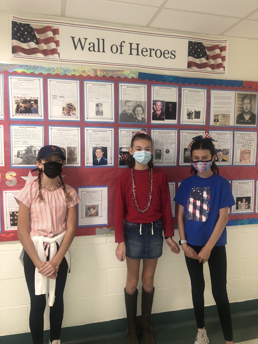 MissRosano's tweet photo. Honoring all who served 🇺🇸 #VeteransDay2021 @Mr_SClay @scofieldmagnet https://t.co/EAN1Pz7NNx