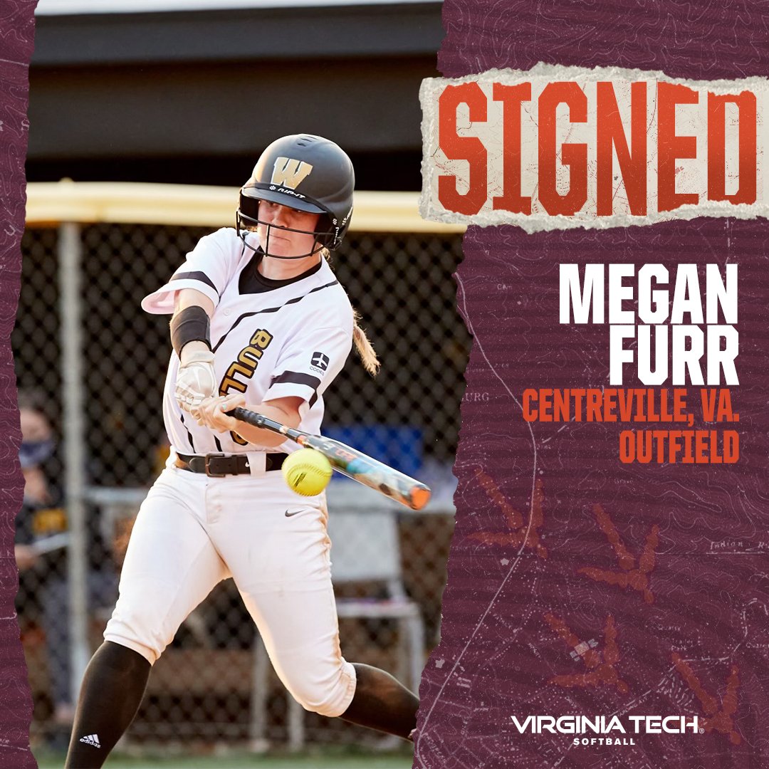 Virginia Tech Softball (@hokiessoftball) on Twitter photo ๐๐๐ฉ'๐จ ๐๐ค!
It's time to welcome <a href="/Meganfurr10/">Megan Furr</a> to the team ๐ฆ๐ฅ
#NSD21 | #ThisIsHome ๐๐๐ฉ'๐จ ๐๐ค!
It's time to welcome <a href="/Meganfurr10/">Megan Furr</a> to the team ๐ฆ๐ฅ
#NSD21 | #ThisIsHome