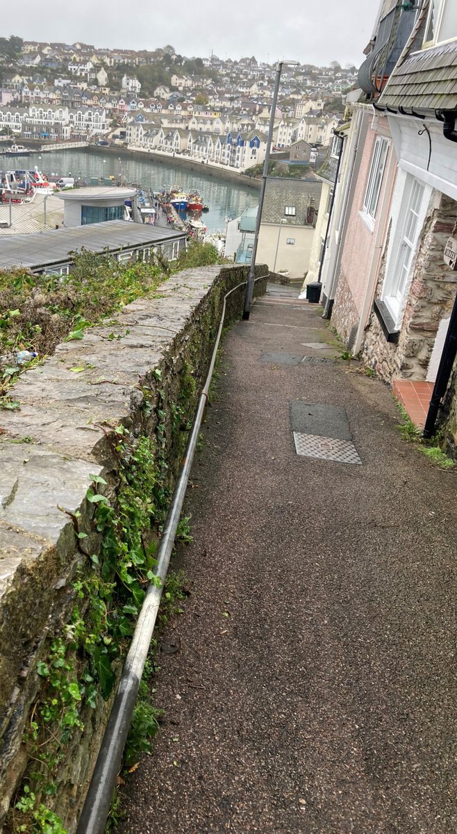 brixhamtc's tweet photo. LENGTHSMEN UPDATE
The 'never-ending' Overgang Steps got a well deserved trim this week, not easy work but we're sure you'll agree well worth the effort - and what a view π
#lengthsmen #keepbrixhambeautiful #makingitsafe #whataview #brixham #fishtown https://t.co/AgRCTi7Poy
