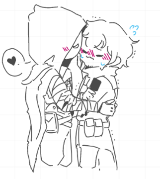 Meicat_owo's tweet photo. ⚠️Headcanon 
“Kiss⋯⋯and good night 😴 “

#Valorantfanart #VALORANT #ValorantArt #Omen #Cypher #cyphmen https://t.co/xlohWPo2SF