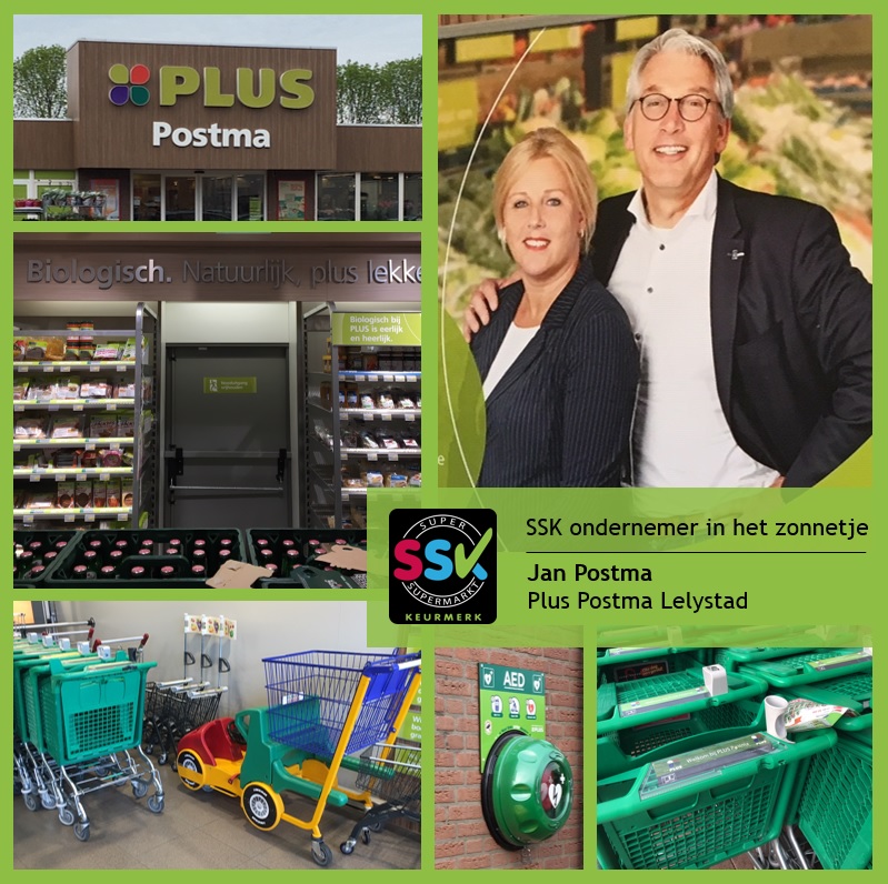 supersupermarkt's tweet image. Ondernemer in het zonnetje! ☀️ - Lokaal en maatschappelijk betrokken ondernemerschap door Jan Postma, eigenaar van @plusjanpostma in #Lelystad. 🛒✅ Postma fungeert oa als carrière-coach en heeft al heel wat ambitieuze kaderleden begeleid. Lees verder ➡️ bit.ly/3bWFuMj