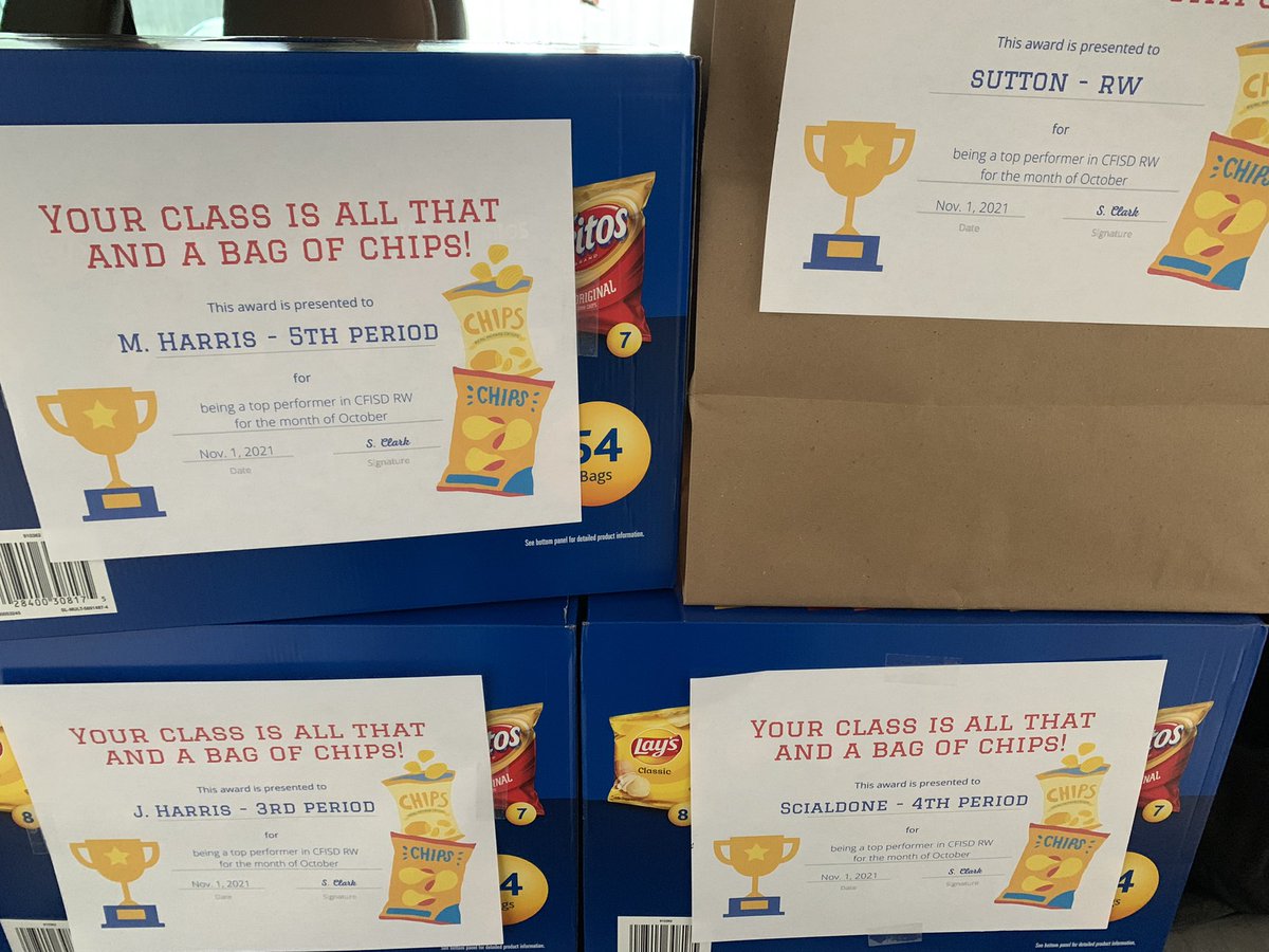 LitCoachSonya's tweet photo. The RW Prize Patrol is on the road today delivering treats to our top performing classes in @Achieve3000 for the month of October! 🥳🥳 #WeGrowReaders https://t.co/vrKUICACuL