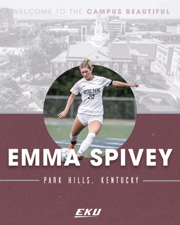 EKUWSOC's tweet photo. @emmaspiv 
Park Hills➡️Richmond

@KaitlynRowlett 
Elizabethtown➡️Richmond 

@murphymaddy19 
Ohio➡️Richmond

#NationalSigningDay https://t.co/JWUjQo8ZVI