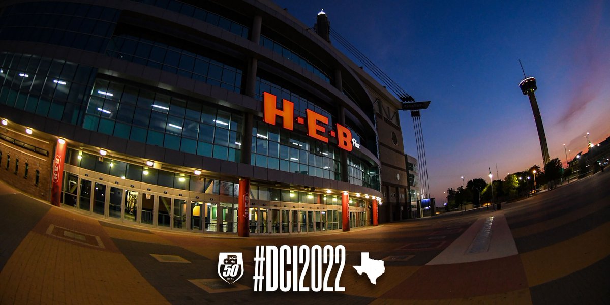 DCI's tweet photo. We're baaaaaaaaack 👀

Keep your eyes peeled for more Texas-sized news coming this afternoon! 📝

#DCI2022 | @Alamodome https://t.co/MvwqLiMUsa