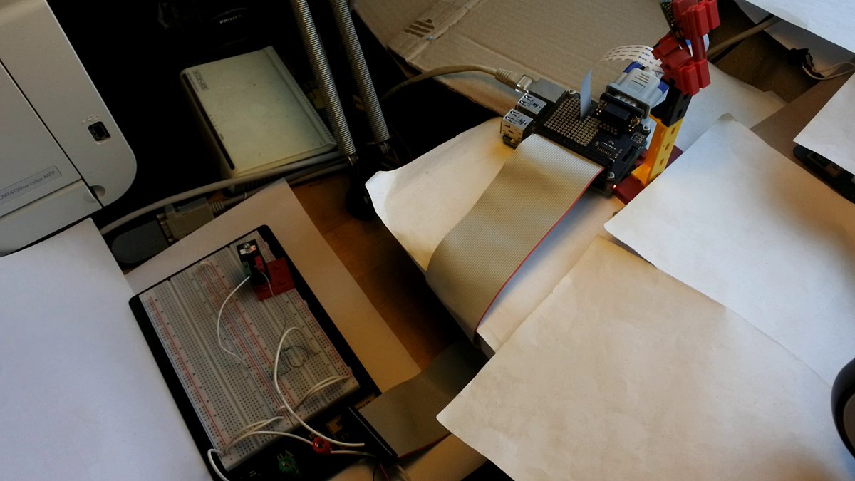 hvniekerk's tweet image. Video 6 youtu.be/O5VqWuvhb1Y on #RaspberryPi1 running #RaspberryPiOS w/ #vnc via #linux, #minicom. Using C# to control GPIO w/ rewiring &amp;amp; adding fischertechnik motor. Ending with nice result ! Support: paypal.me/hvniekerk ko-fi.com/hvniekerk patreon.com/hvniekerk