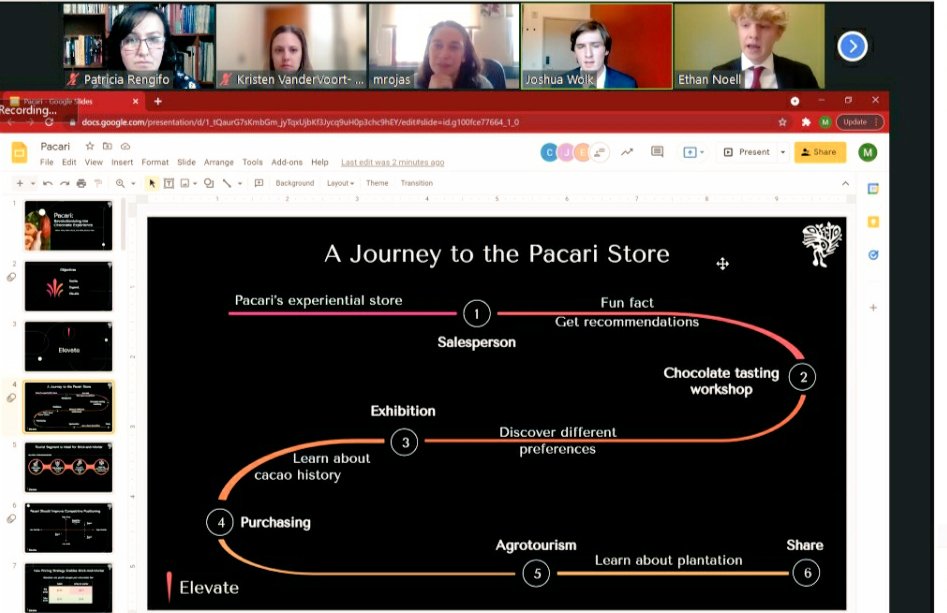 DesarrolloQuito's tweet photo. Participamos como jueces en la Competencia de Desarrollo de Negocios de la Organización de Escuelas de Negocios Internacionales de Universidades de Estados Unidos #BisNet
Se analiza el impacto económico y social de @pacari en su país de origen. https://t.co/oM9Ld5iSbc