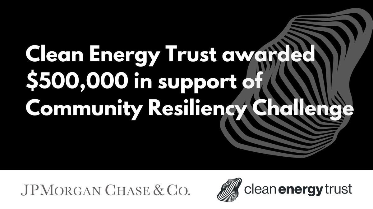 We are excited to announce that <a href="/jpmorgan/">J.P. Morgan</a> <a href="/Chase/">Chase</a> is supporting our $500,000 Community Resiliency Challenge, which seeks to foster new solutions to build community resilience to climate change.

More details to come soon. Thank you for your support!
