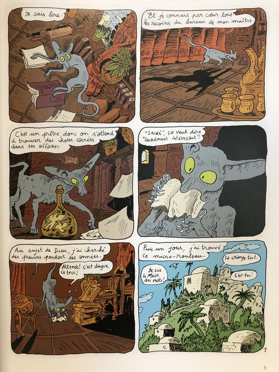Arrivée de l'instant !
« La Bible pour les chats », onzième volume du « Chat du Rabbin », de @joannsfar , couleurs de Brigitte Findakly, en librairie le 26 novembre @EditionsDargaud !