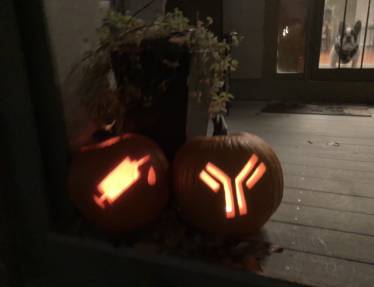 Halloween 2021 brought safely to us by vaccines and antibodies! (I know, it’s late…)
