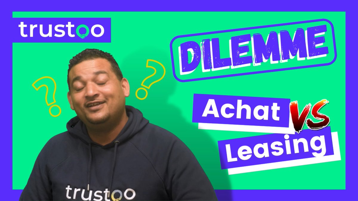 Nouvelle vidéo sur notre chaîne YouTube ! 🎥

On se retrouve aujourd’hui pour un nouveau dilemme : Achat ou leasing ? 🤔 

N’hésitez pas à vous abonner, de nouvelles vidéos arrivent ! 

urlr.me/vFdXH