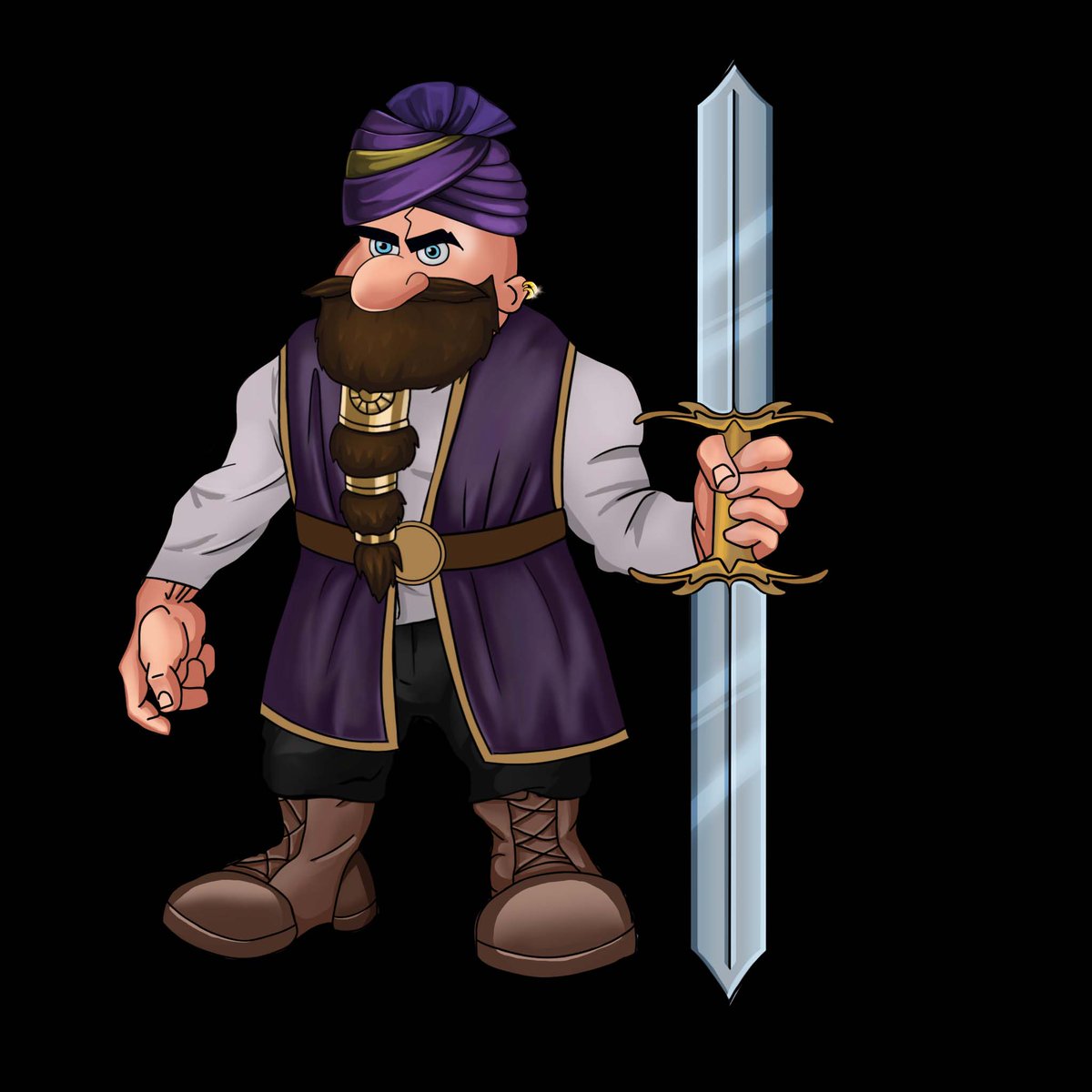 Hey y'll gm. You might know this already but here some details:

The Dwarf is generative art project with over 200 digitally handcrafted fashion traits🔥

✨All dwarfs are rare but some are rarer than others✨

Total supply 8K

Will be living on Eth blockchain &amp; hosted on Ipfs