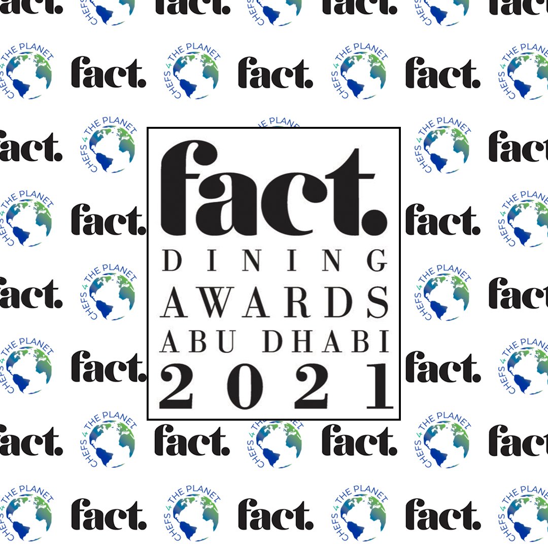chefs4the's tweet photo. Chefs4theplanet partners with FACT Dining Awards Abu Dhabi whose 7th edition is being held this evening on November 10th🇦🇪 
Rewarding the best chefs nominated by critics and experts🧑. What for the 2022 edition for the "sustainability" category, supported by Chefs4thePlanet ! 🌏 https://t.co/K1l3YTvcpT