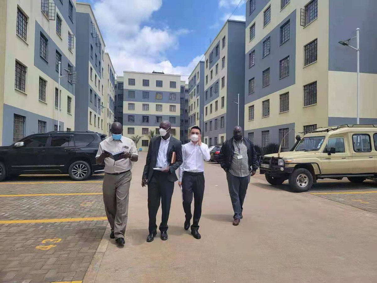 CSCEC_ES1201's tweet image. On November 9, Park Road Affordable Housing project in Nairobi undertaken by #CSCEC has passed the defects liability period inspection. #Kenya