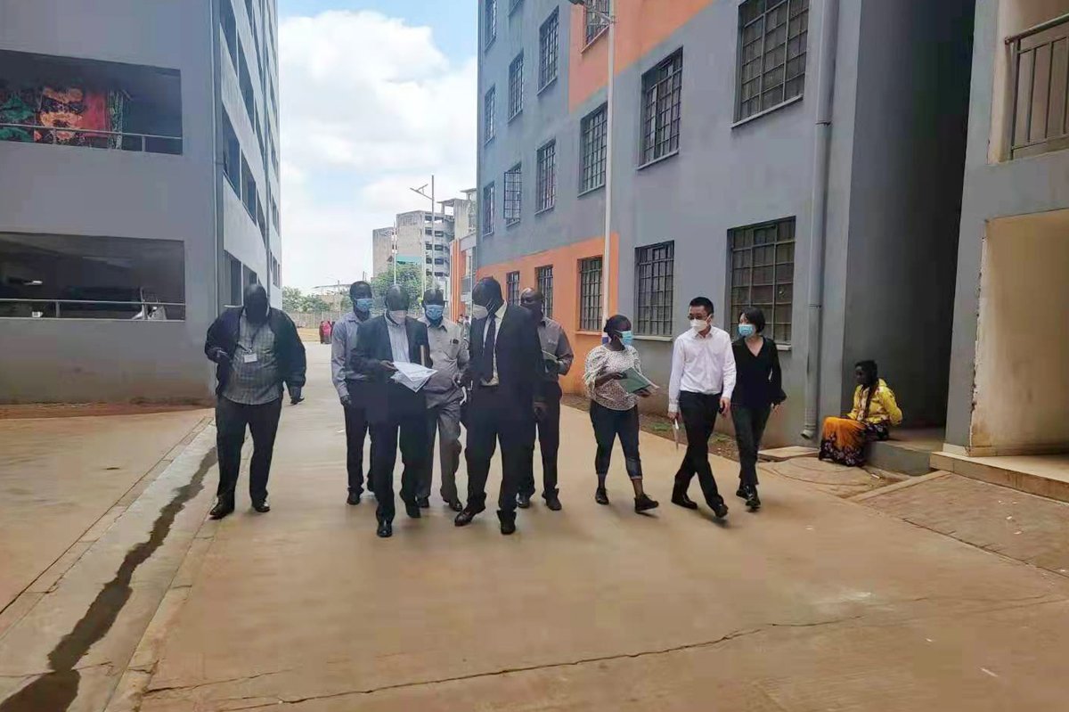 CSCEC_ES1201's tweet image. On November 9, Park Road Affordable Housing project in Nairobi undertaken by #CSCEC has passed the defects liability period inspection. #Kenya