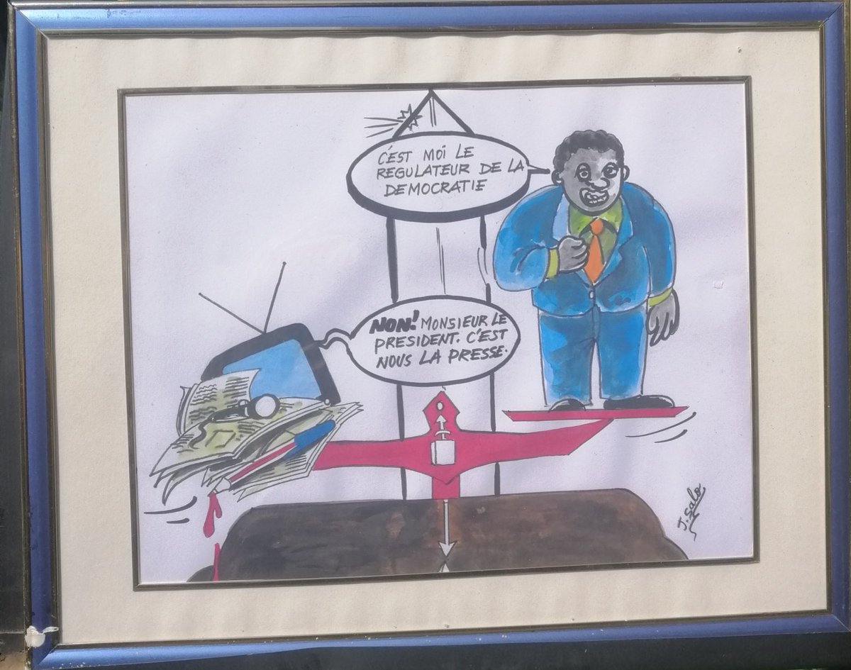 CnpNorbertZongo's tweet photo. #Filep2021
Exposition de caricatures et photos de presse. https://t.co/NJ0WRQcnoI