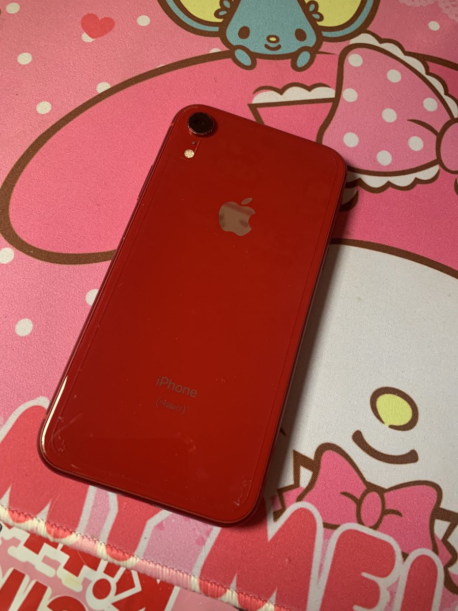 hafaaa5's tweet photo. ส่งต่อ IPHONE XR สี RED ราคา11,500 ลดได้อีกน้า สุขภาพแบต 89 ตำหนิก็จะเป็นพวกรอยตามขอบ ตามเลนส์กล้อง ไม่มีผลต่อการใช้งับ แถมเคสให้ด้วยงับ #iphoneมือสอง #ไอโฟนมือสอง https://t.co/EcsFHdQDWi