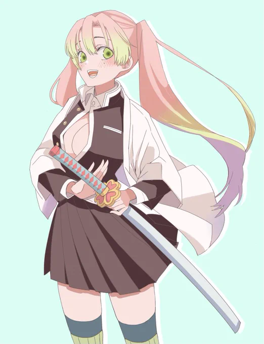 過去絵の再掲

ツインテ蜜璃ちゃん 