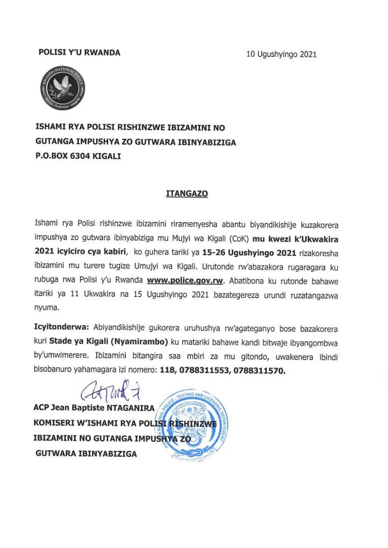 Rwanda National Police tweet media