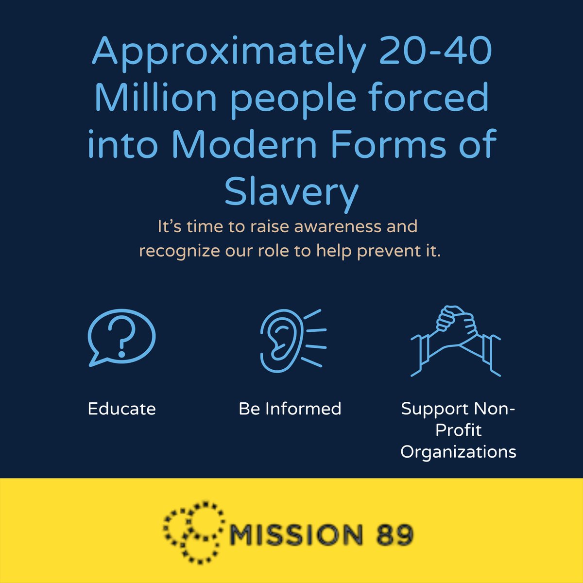 mission_89's tweet photo. It's difficult to assess the actual magnitude of human trafficking because so many cases go unnoticed.  Know more regarding Sports Trafficking in our website. Link in the bio.
#mission89 #sportstrafficking #statistics #humantraffickingstatistics #humantrafficking 
#awareness https://t.co/FeTpLoax9B