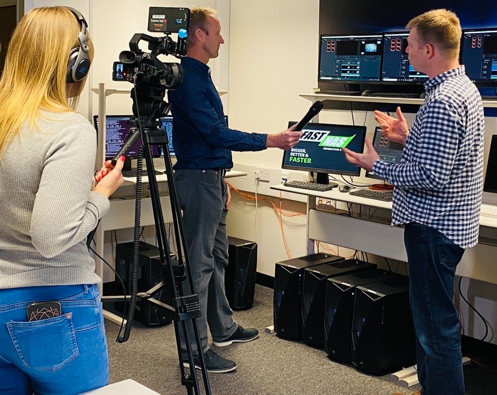 GB_Labs's tweet photo. Great having @kitplusuk TV at GB Labs to discuss FastNAS second generation which was launched yesterday! https://t.co/VyzWeGVCnb
#intelligentstorage #storage #hybrid #acceleration #technology #performancewhereitcounts https://t.co/VWTzUx5P0s