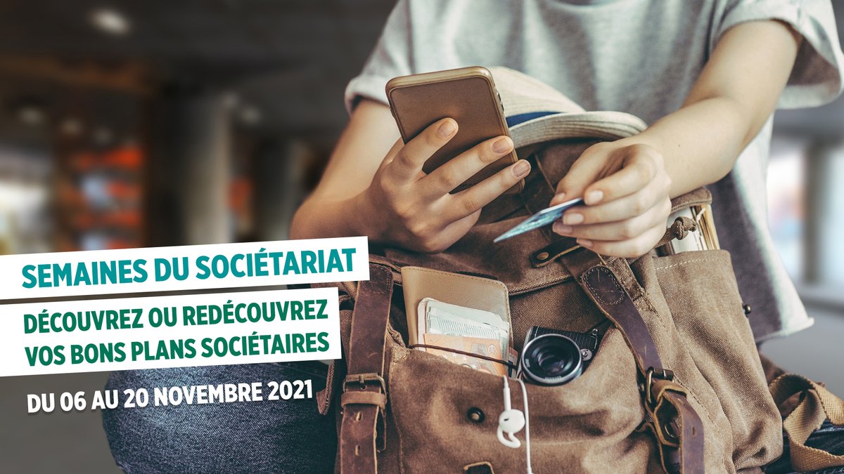 📣 #Societariat2021 l Culture, sport, musique, tourisme... À l’occasion des semaines du sociétariat, (re)découvrez les avantages exclusifs réservés à nos clients sociétaires sur présentation de leur 💳👉 credit-agricole.fr/ca-centrest/pa… #AvantagesSociétaires