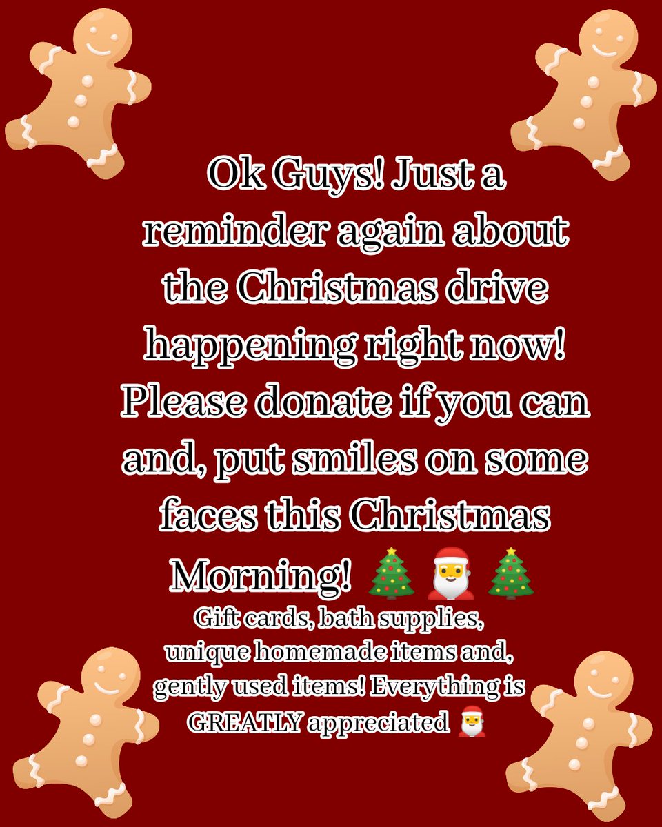 0609Jen's tweet photo. Ok Georgina and surrounding areas! You have all done amazing things in the past I am also offering a free Christmas themed family photo edit or another theme of your choice drawn randomly.Please #BringafamilyChristmas #Georgina #GeorginaDonates
#christmas https://t.co/ojJg0l01sS https://t.co/QpQqRDSaHt